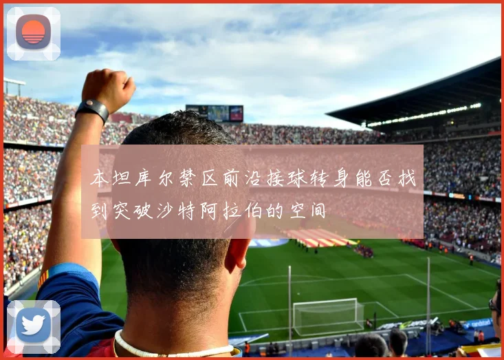 本坦库尔禁区前沿接球转身能否找到突破沙特阿拉伯的空间